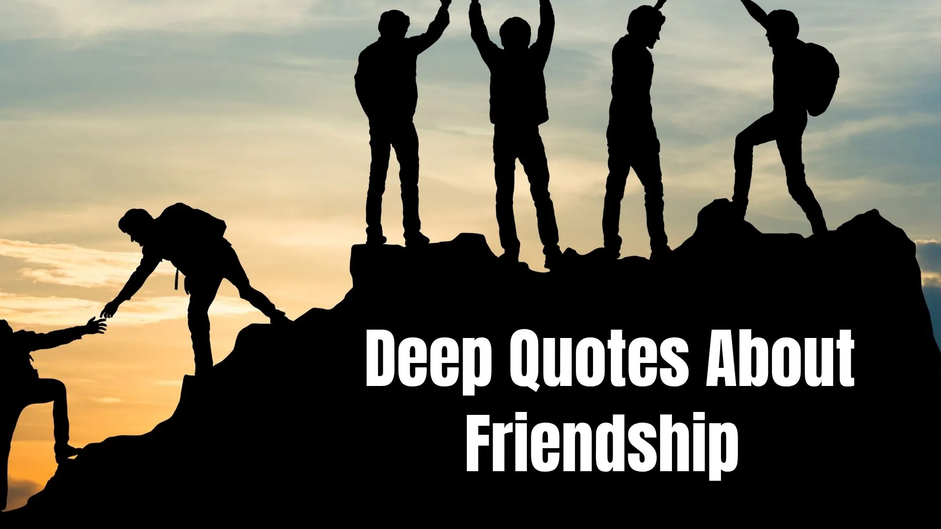 deep quotes about friendship