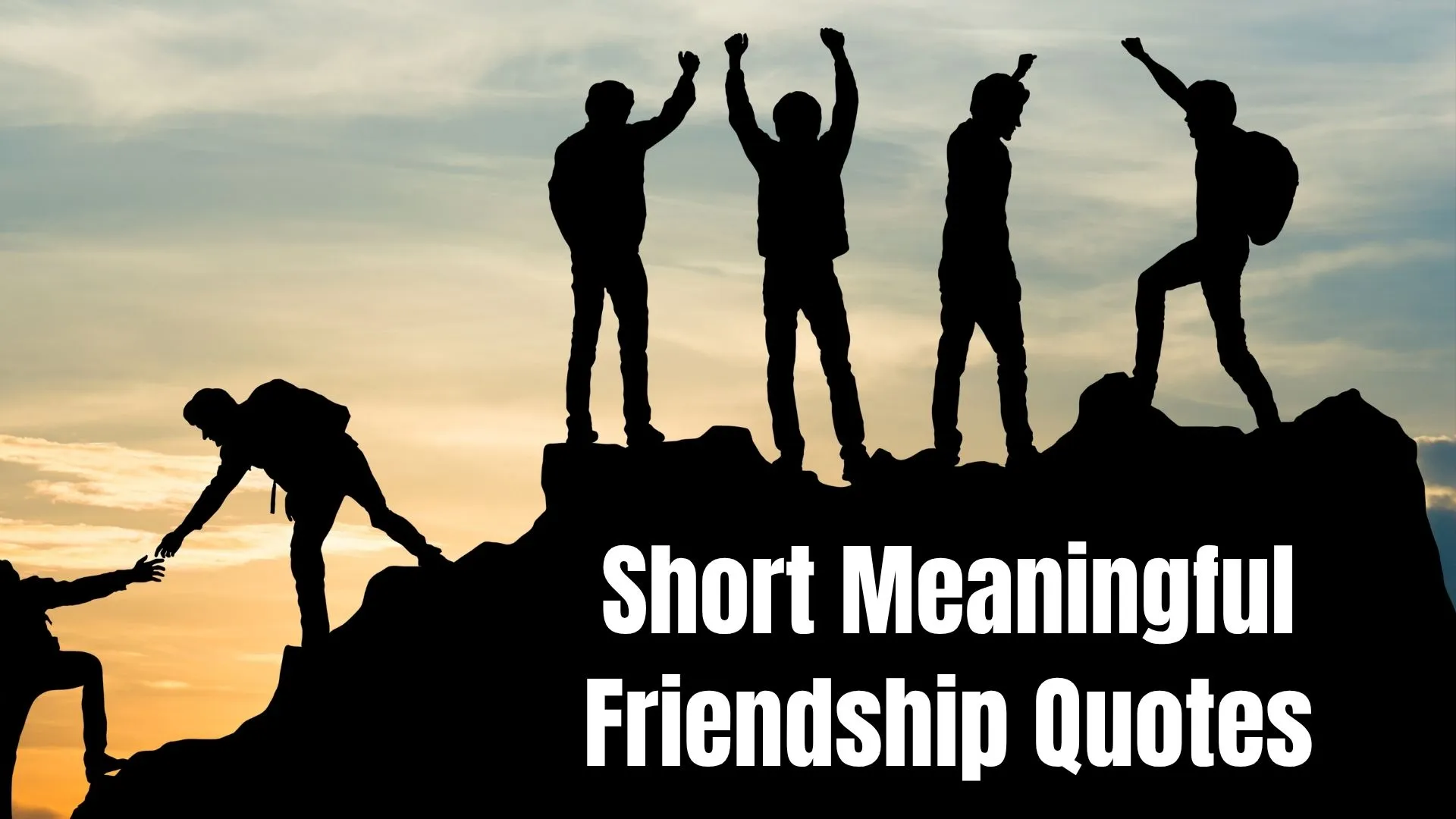 short meaningful friendship quotes