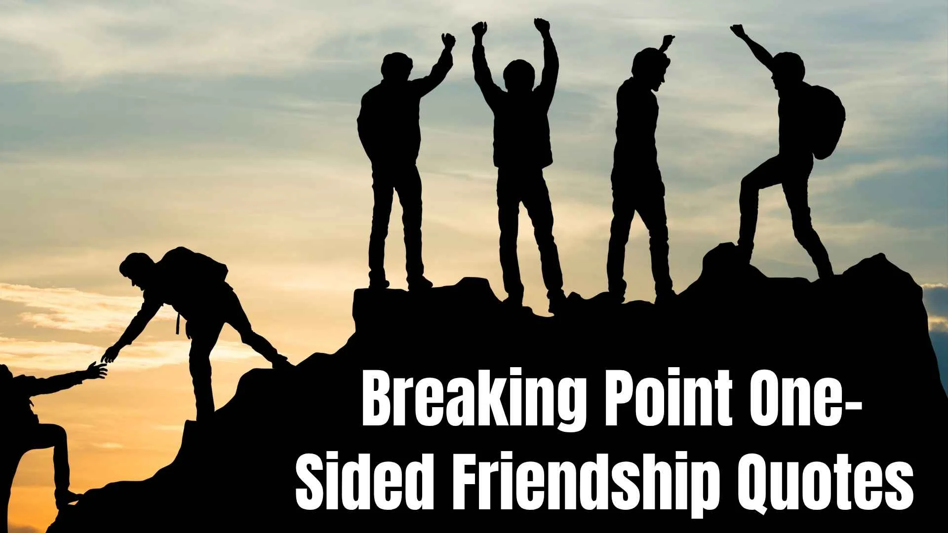breaking point one sided friendship quotes